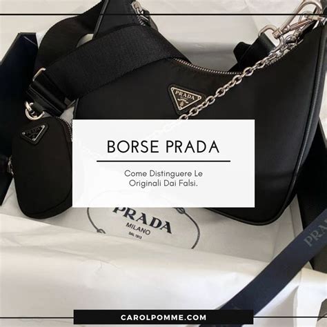 come capire se una borsa prada è originale